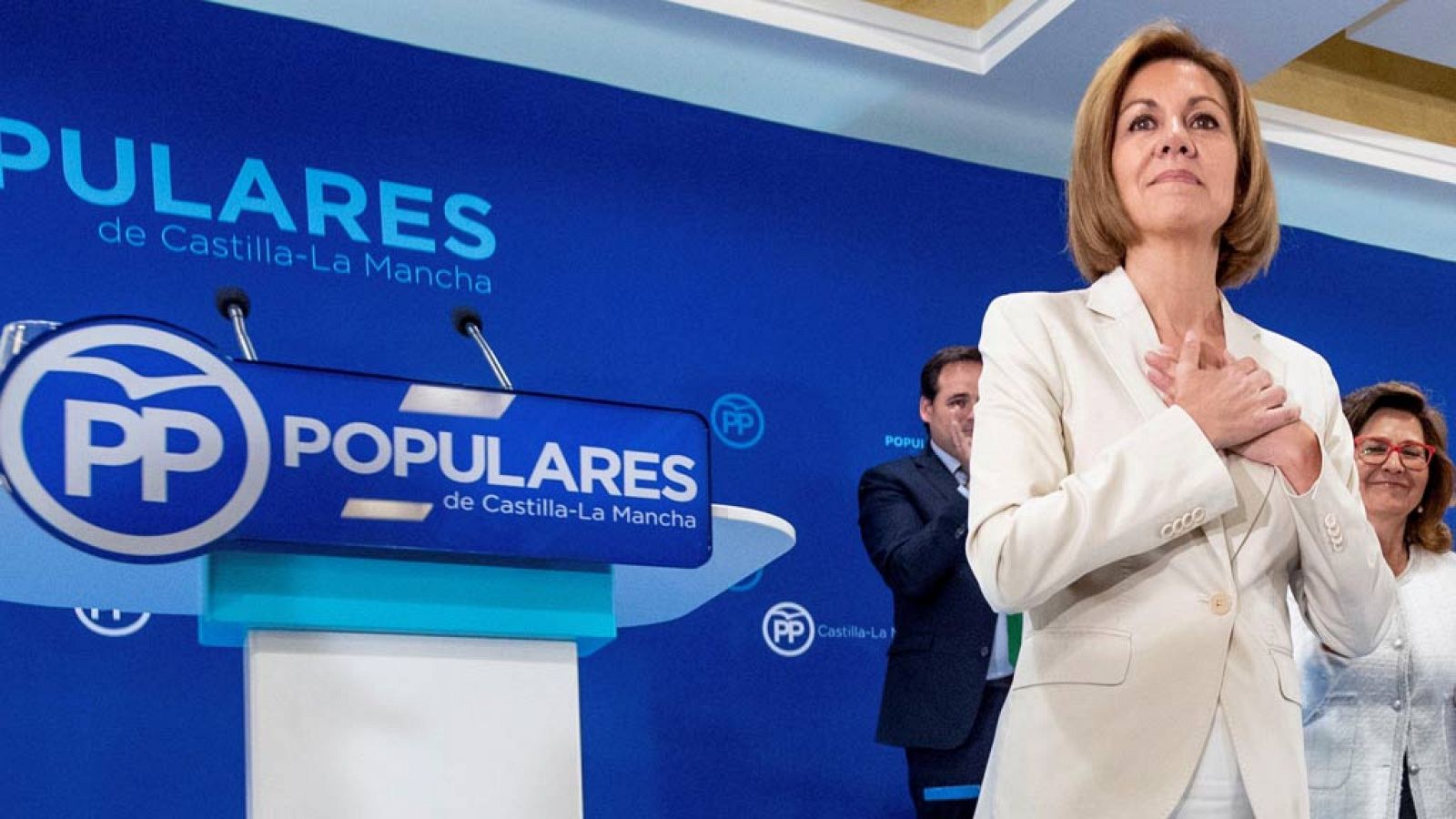 Informativo 24h: Cospedal anuncia que presenta su candidatura a la Presidencia del PP | RTVE Play