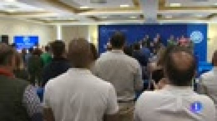 Telediario 1 - Santamaría y Cospedal batallarán por el liderazgo del PP