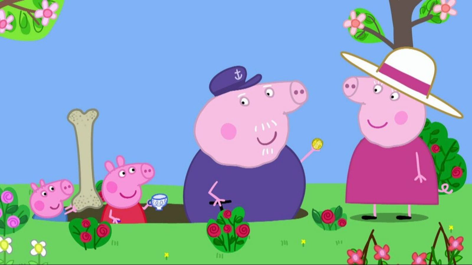 Peppa Pig - El estanque del Abuelo Pig - RTVE.es - Peppa Pig | Ver