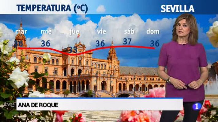 El tiempo en Andalucía - 19/06/18