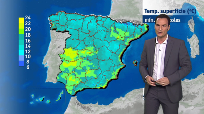 La tarde en 24h - El tiempo - 19/06/18