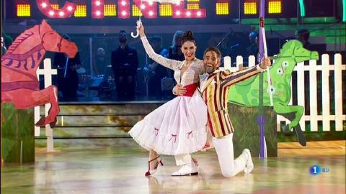 Bailando con las estrellas - Roberto y Rocío bailan "Supercalifragilísticoespialidoso"