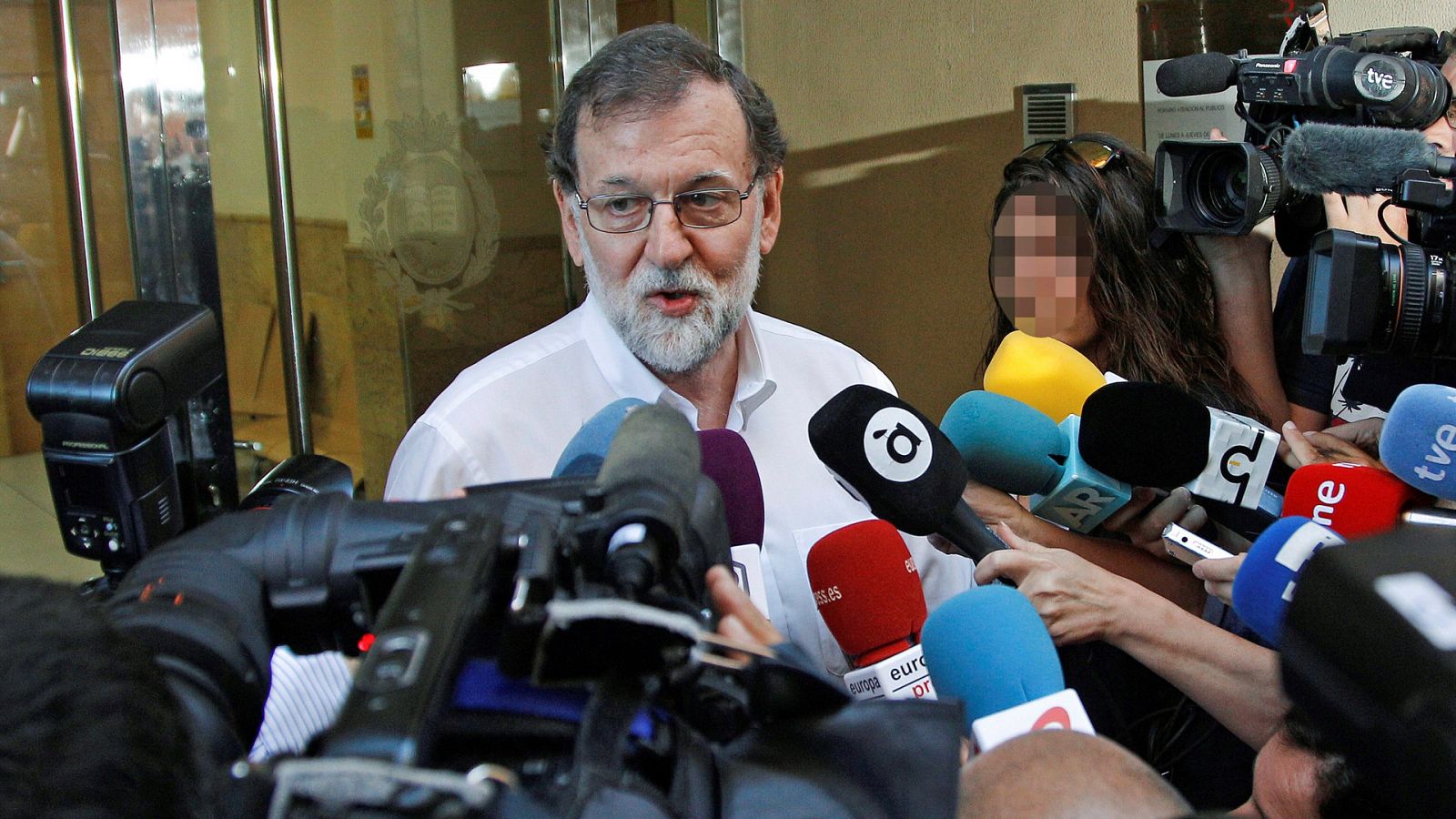 Rajoy se incorpora a su puesto en Santa Pola