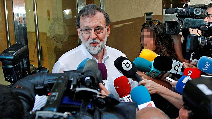 Informativo 24h - Rajoy, sobre los candidatos a sucederle: "Lo que yo pueda decir es muy poco relevante"