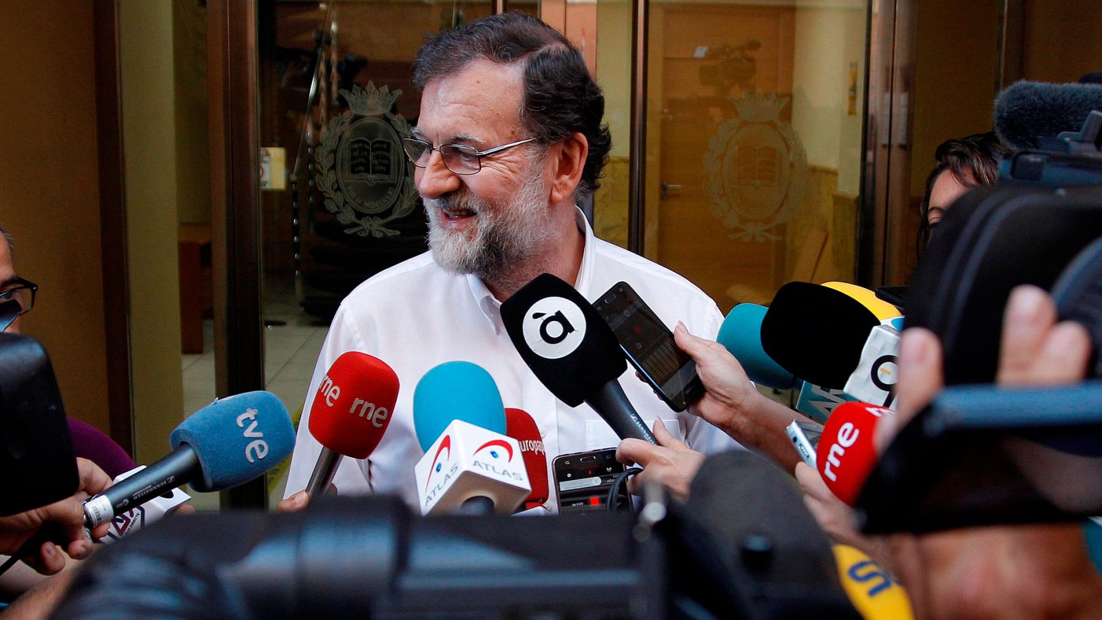 Rajoy se reincorpora a su puesto de registrador - RTVE.es