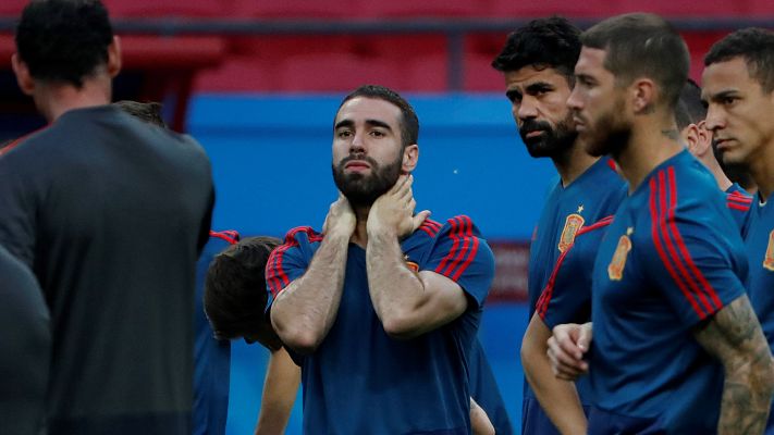 Telediario 1 - España vuelve con las posibles novedades de Carvajal y Lucas
