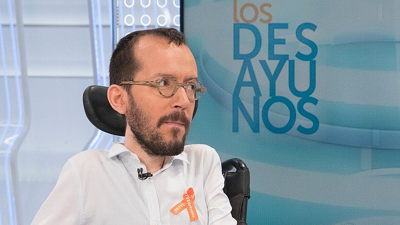 Echenique rechaza "tacticismos electorales" en el apoyo de Podemos a Sánchez