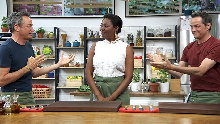 Torres en la cocina - Ensalada de garbanzos y quesadillas