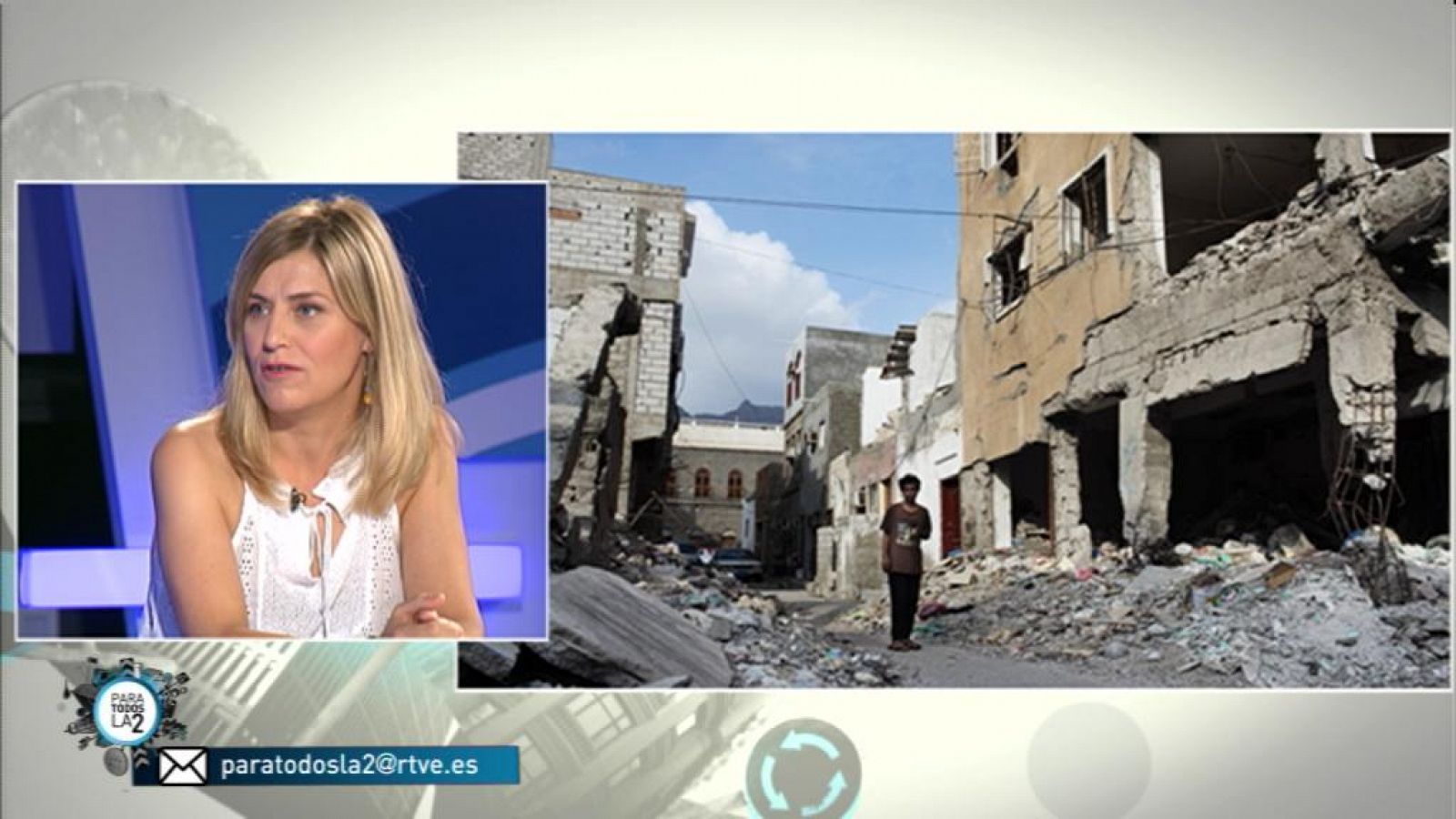 Para todos La 2 - Periodismo solidario - Entrevista a la fotoperiodista Judith Prat