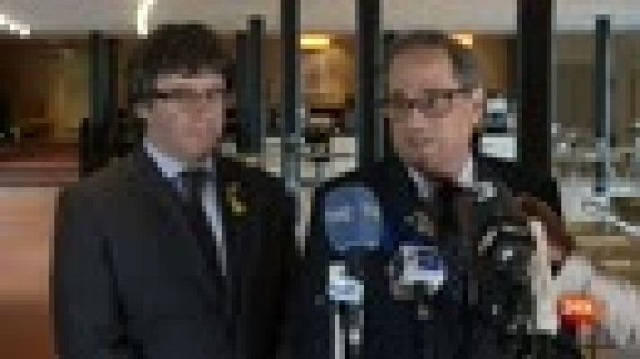  - Torra y Puigdemont se reúnen en Berlín para analizar la situación de Cataluña