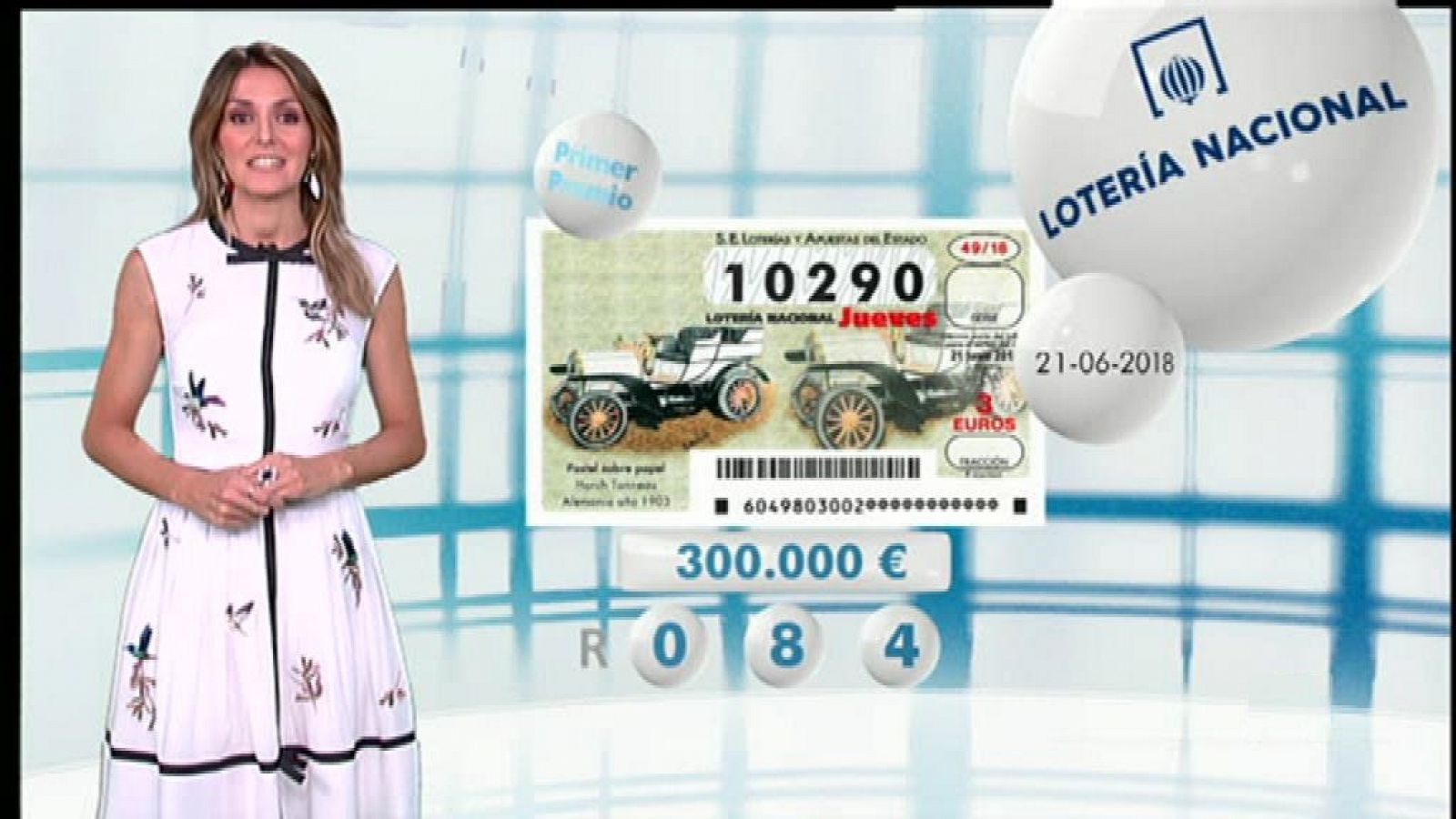 Loterías: Lotería Nacional + La Primitiva + Bonoloto - 21/06/18 | RTVE Play