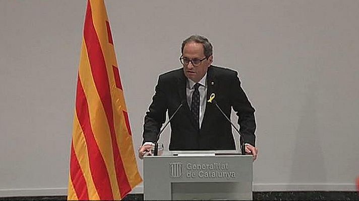 Torra rompe relaciones con el rey Felipe VI, pero asistirá a la inauguración de los Juegos Mediterráneos