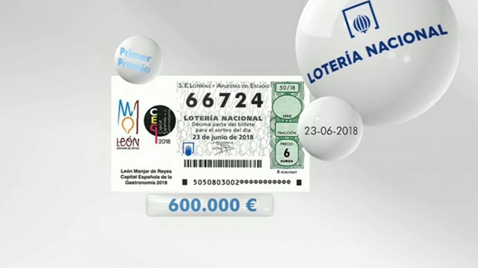 Loterías: Lotería Viajera - 23/06/18 | RTVE Play