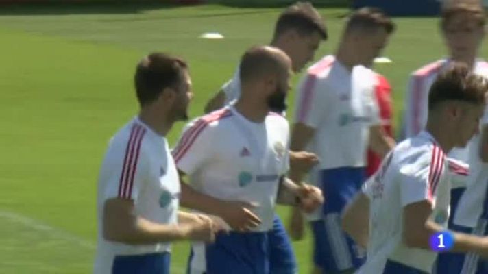 Telediario 1 - Rusia prefiere cruzarse con Portugal y evitar a España