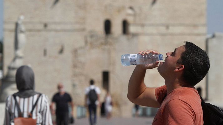 Mucho calor en el interior con temperaturas de hasta 40 grados