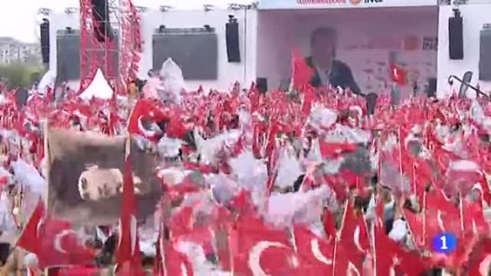 Telediario 1 - Últimas horas antes de las elecciones en Turquía