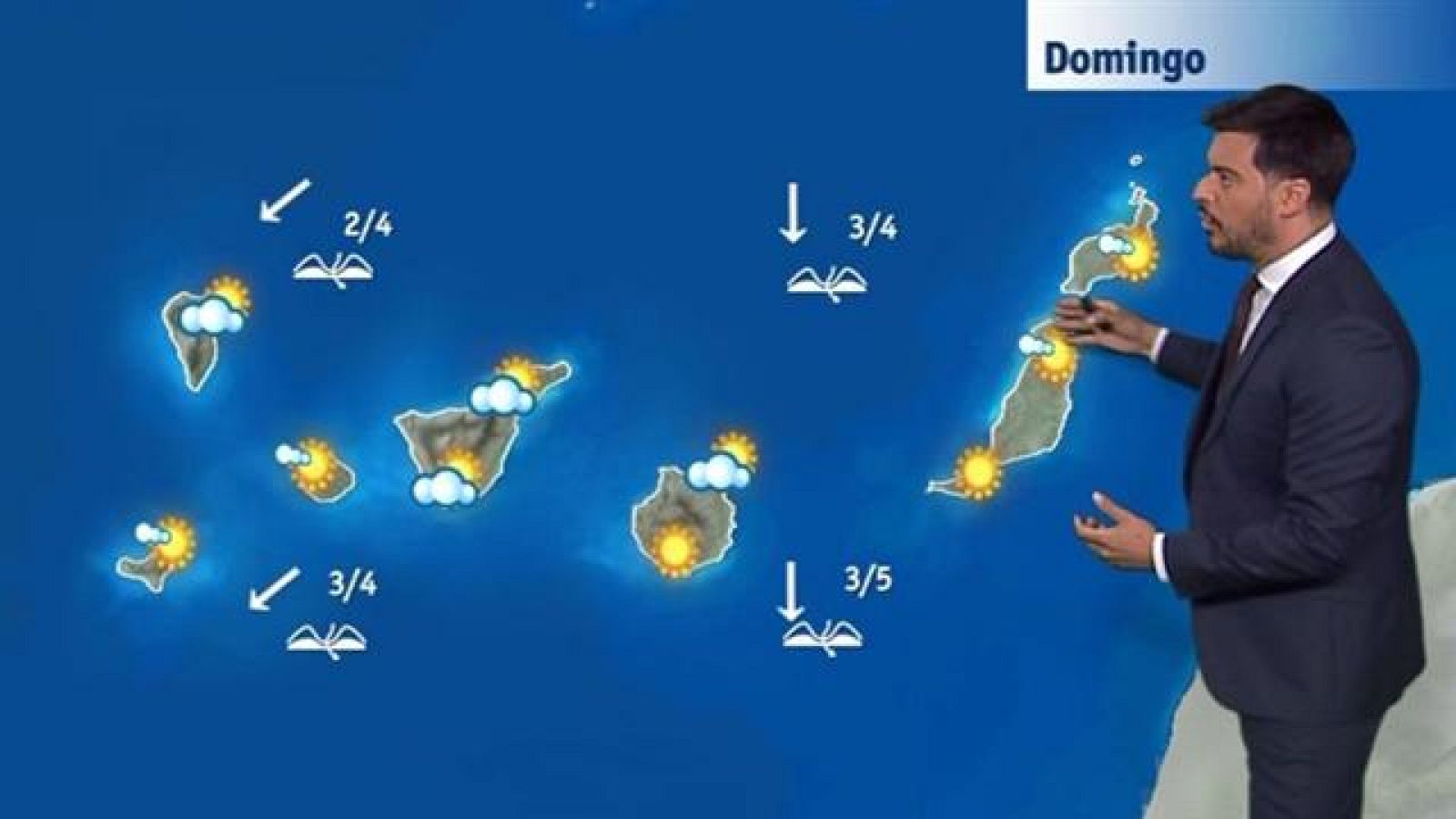 El tiempo en Canarias - 24/06/2018