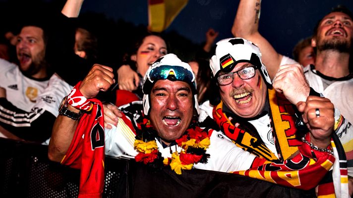 Telediario 1 - El gol de Kroos en el 93' llevó la locura a las calles de Alemania