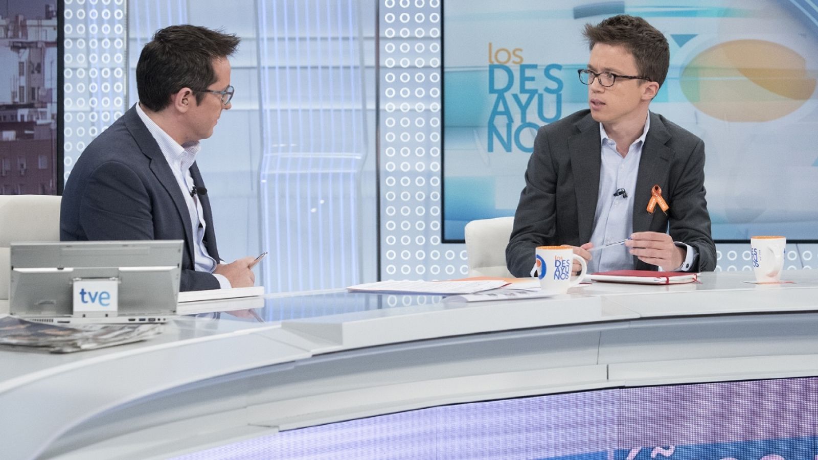 Los desayunos de TVE - Íñigo Errejón, secretario de Análisis Estratégico y Cambio Político de Podemos