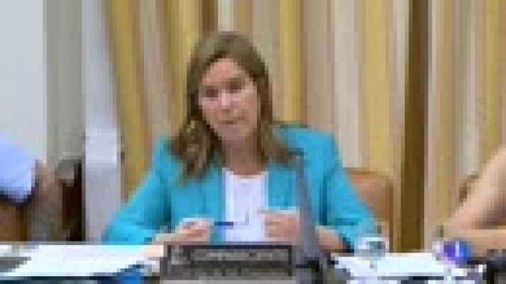 Telediario 1 - Ana Mato defiende la honradez de Rajoy y asegura que ella "nunca" se lucró de su paso por la política