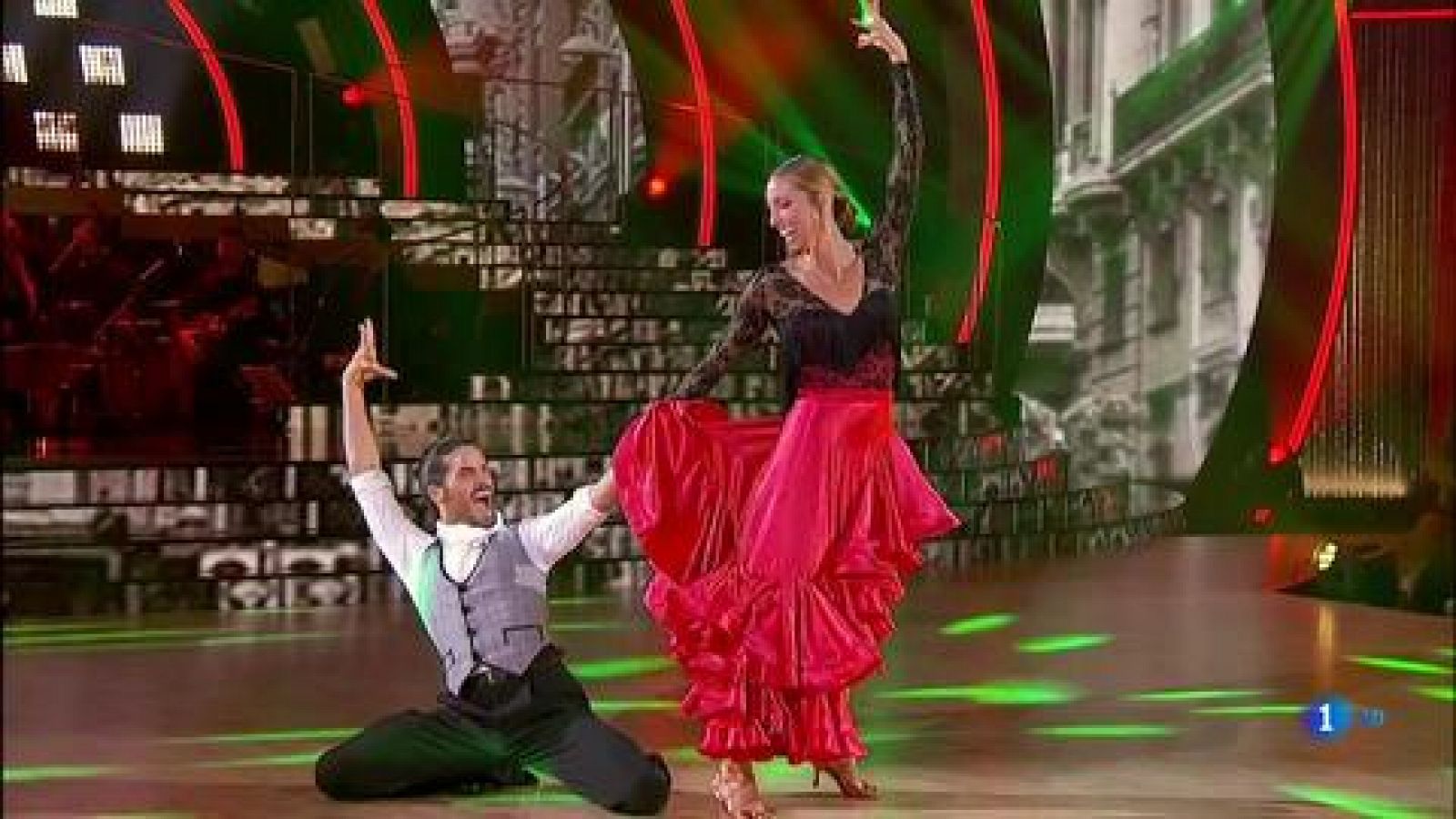 Bailando con las estrellas - Gemma Mengual y Abel bailan "Los nardos"