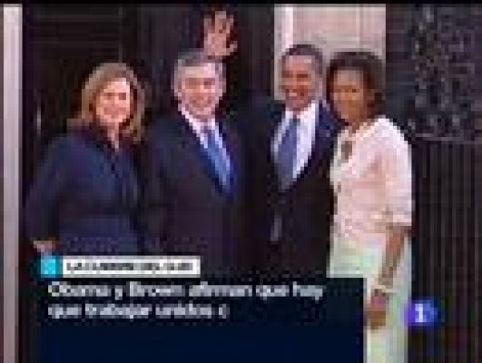 Telediario 1 - Telediario en 4' - 01/04/09