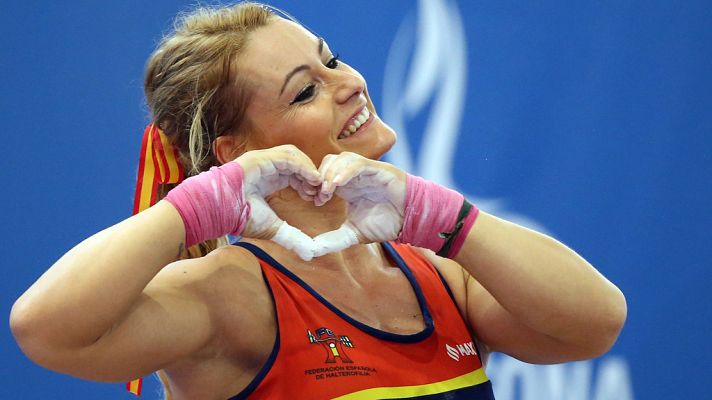  - Lydia Valentín logra el oro en arrancada