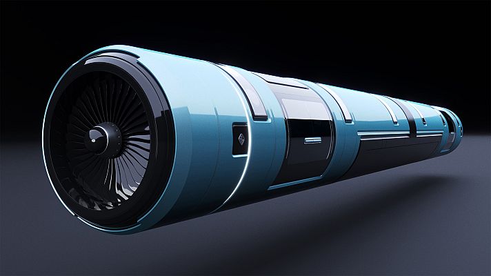 Telediario 1 - España quiere aportar su grano de arena al vehículo del futuro Hyperloop