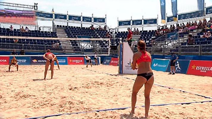  - Juegos Mediterráneos 2018 - Voley Playa Femenino: España - Portugal