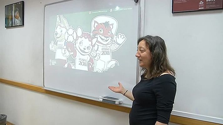 Telediario 1 - Mundial 2018. El fútbol, herramienta para aprender español