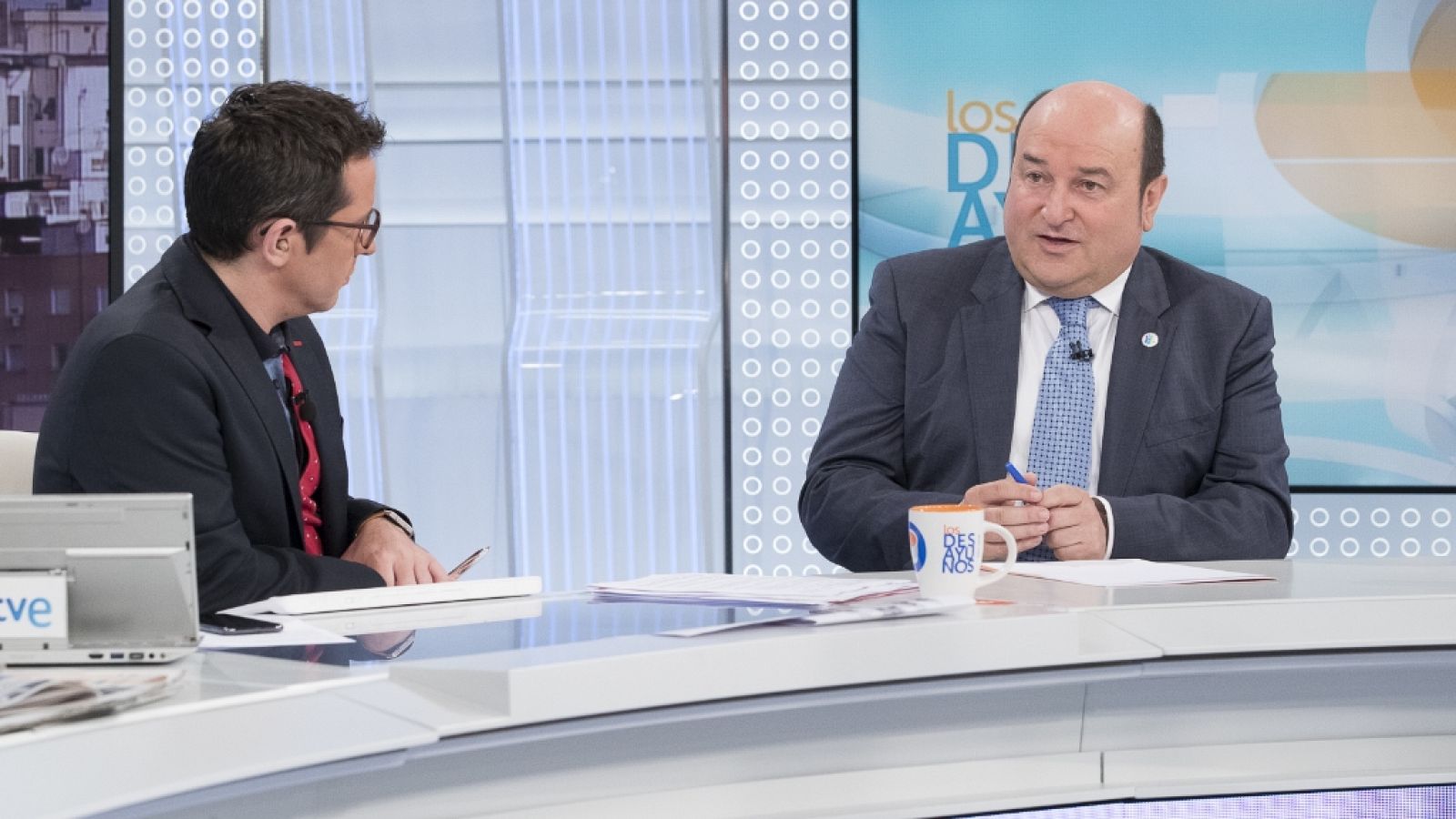 Los desayunos de TVE - Andoni Ortuzar, presidente del PNV - ver ahora