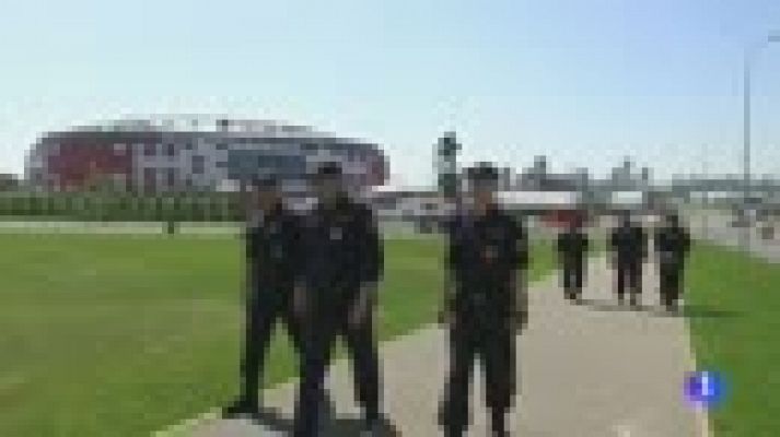 Telediario 1 - La seguridad está siendo un éxito en el Mundial