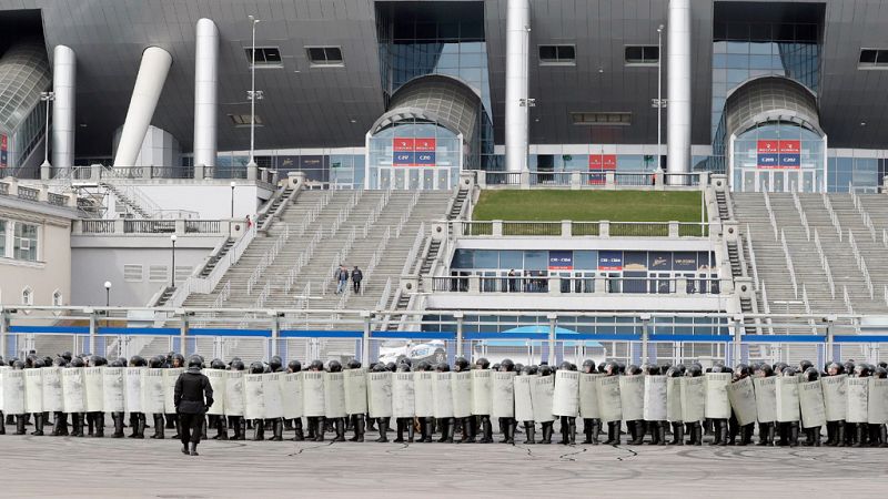 La seguridad est siendo un xito en el Mundial 