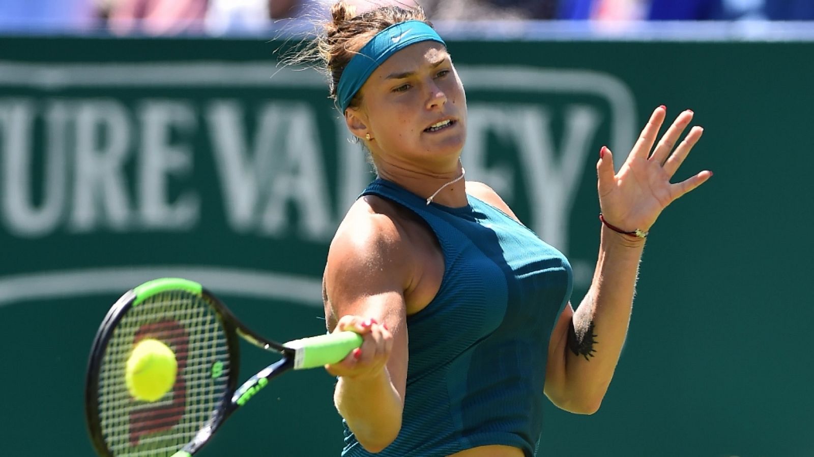 Tenis - WTA Torneo Eastbourne (Inglaterra) 1ª Semifinal: A. Radwanska - A. Sabalenka