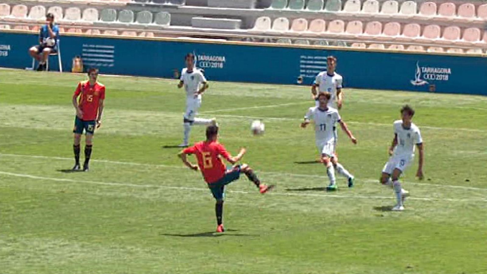 Sin programa: Juegos Mediterráneos 2018 - Fútbol. Final: España - Italia | RTVE Play