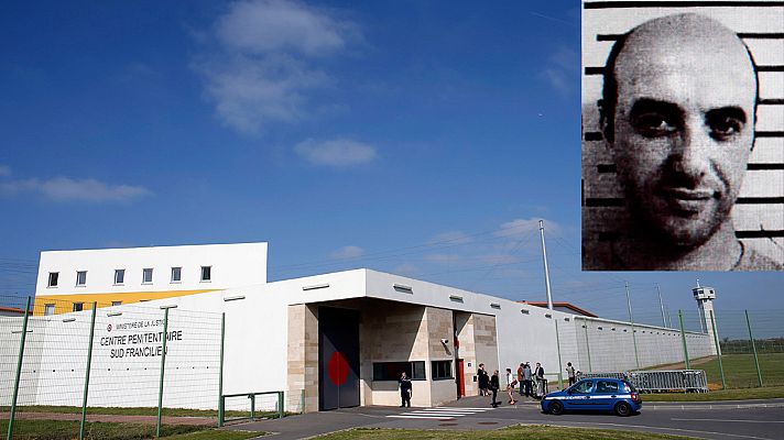 Telediario 1 - Espectacular evasión de uno de los presos más peligrosos de Francia