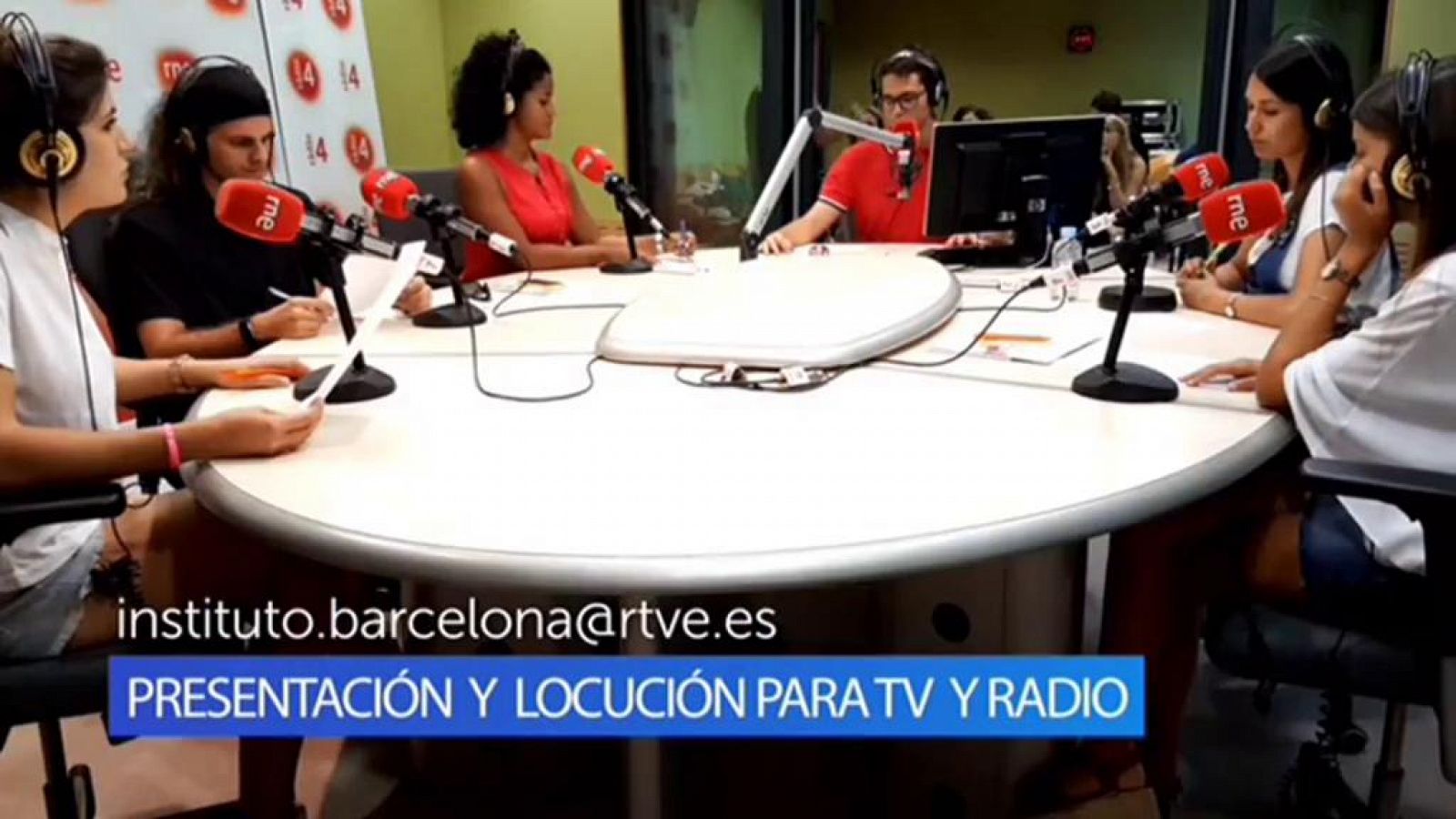 Curso de locución y presentación de TV y radio en el IRTVE, este mes de julio