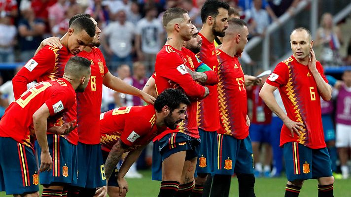 Telediario 1 - Los culpables del fracaso de España en el Mundial para la afición
