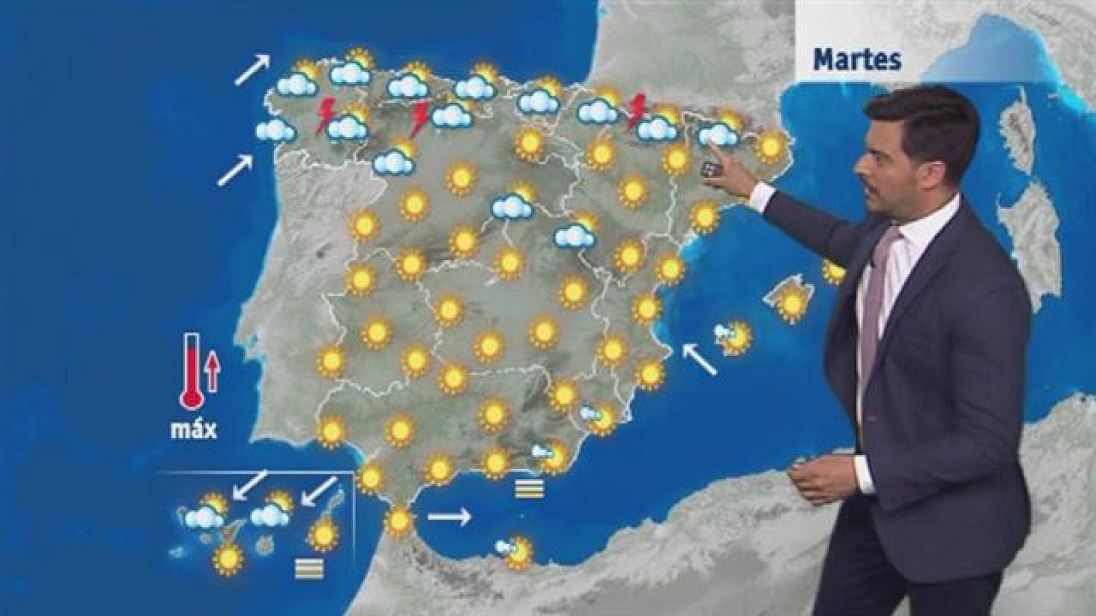 El tiempo en Canarias - 03/07/2018
