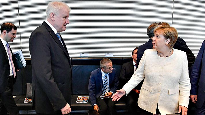 Telediario 1 - Alemania perfila el acuerdo gubernamental para frenar la llegada de inmigrantes