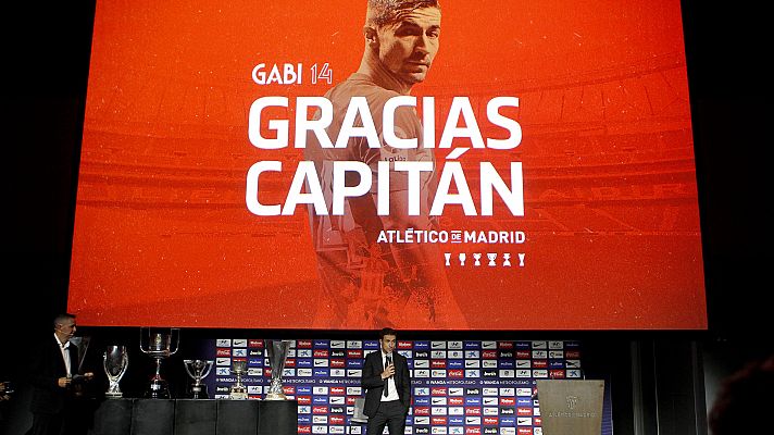 Gabi se despide del Atlético: "Voy a estar siempre agradecido a este club, que es una manera de vivir"