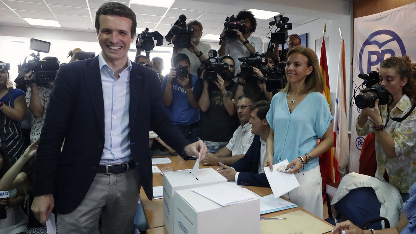 Pablo Casado: "Todo el mundo va a tener sitio en mi candidatura"