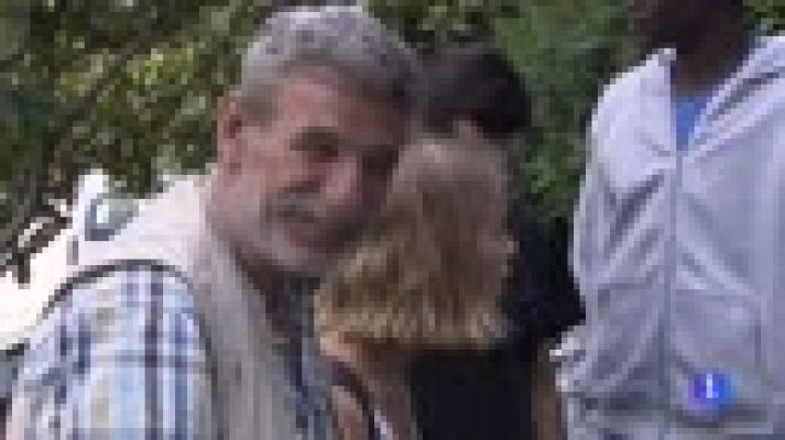 Telediario 1 - Los migrantes del Open Arms descansan en Barcelona antes de solicitar asilo