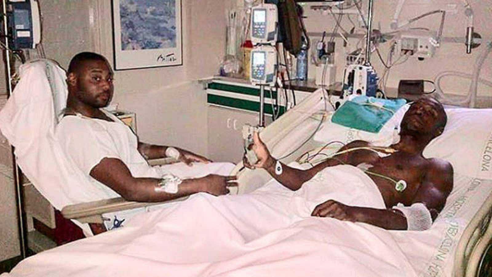 Abidal muestra una foto con su primo tras el trasplante de hígado y la Fiscalía pide reabrir el caso | Ver