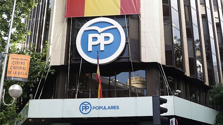 Telediario 1 - Los candidatos a presidir el PP apelan a la "unidad" en la jornada electoral de primarias