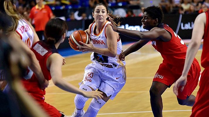 Amistoso preparación Mundial Femenino: España - Japón (1)