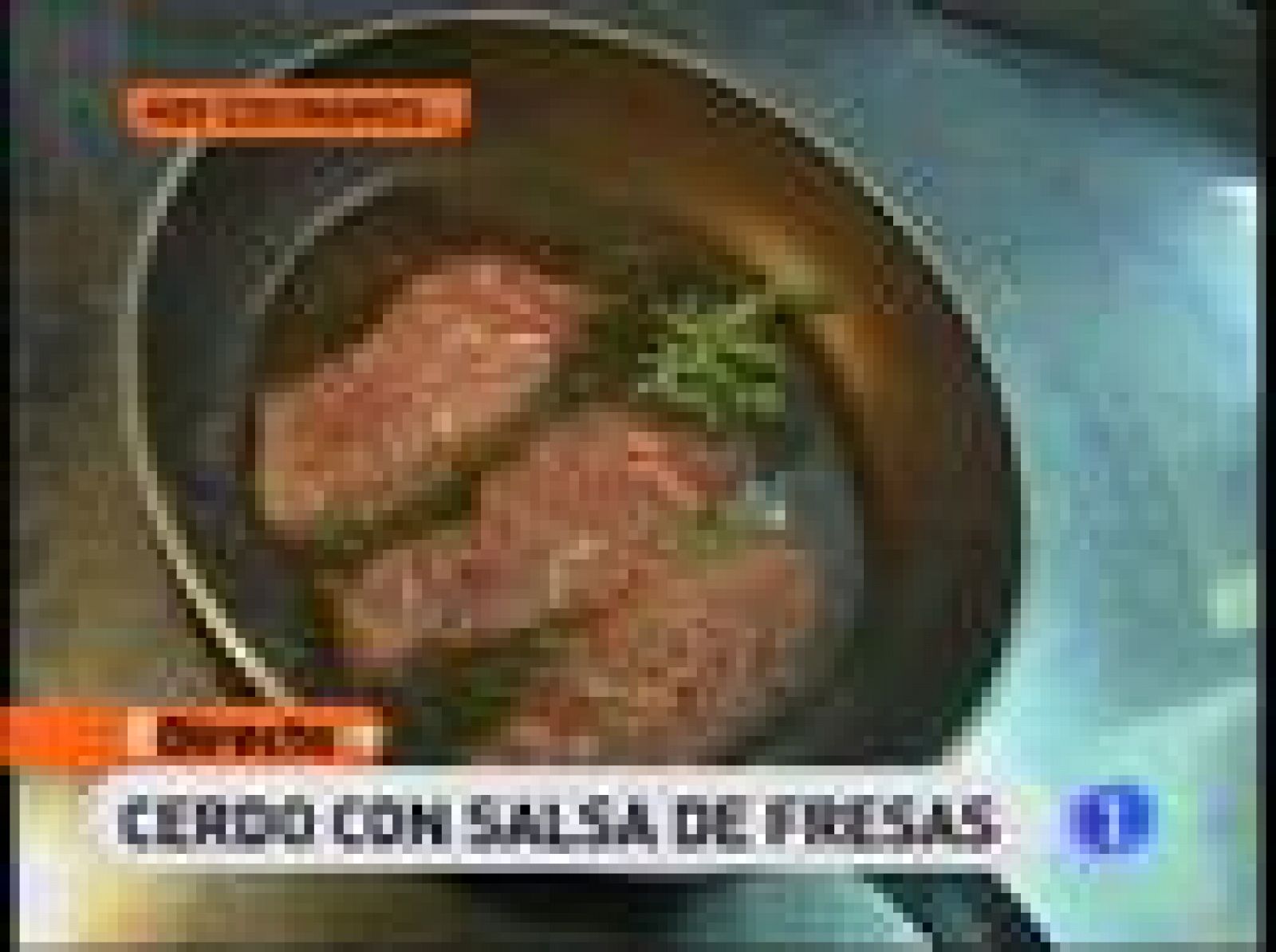 España Directo - Cerdo ibérico con salsa de fresas - RTVE Cocina | Ver