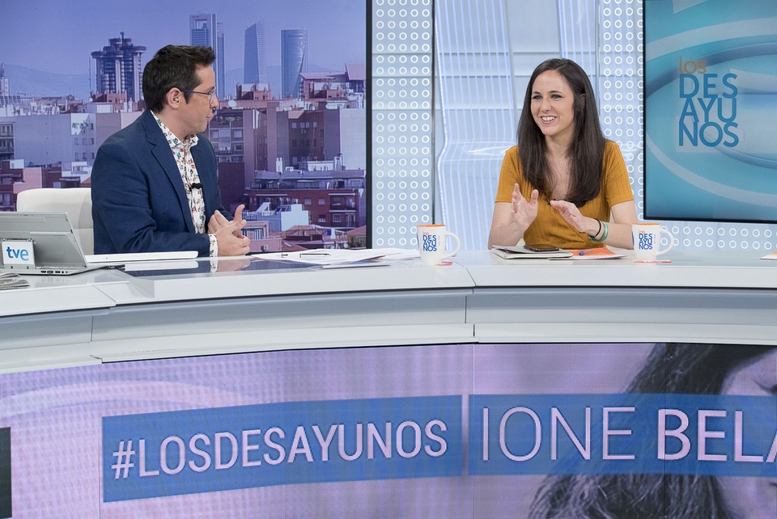 Los desayunos de TVE - Ione Belarra, portavoz adjunta de Unidos Podemos en el Congreso de los Diputados