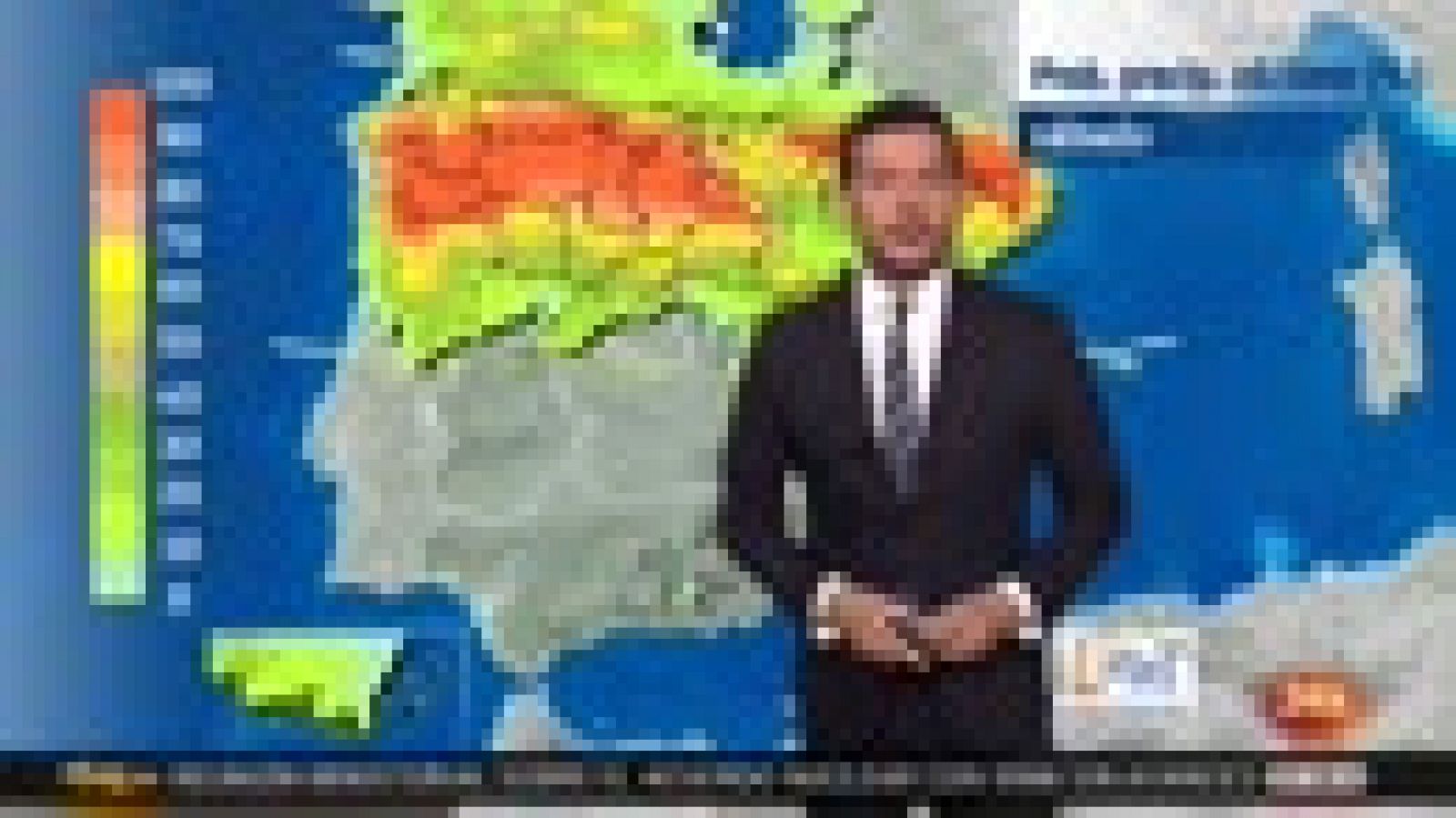 El tiempo: Chubascos y tormentas localmente fuertes en el norte y oeste peninsular | RTVE Play