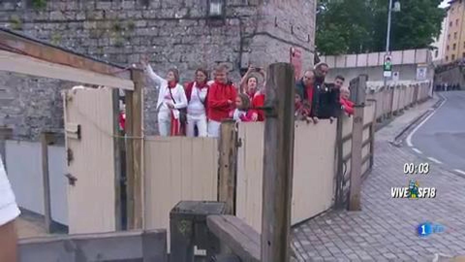 San Fermín 2018: Primer encierro con un herido por asta de toro